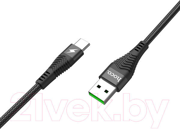 Изображение товара Кабель Hoco U53 Type-C (1.2м, черный)