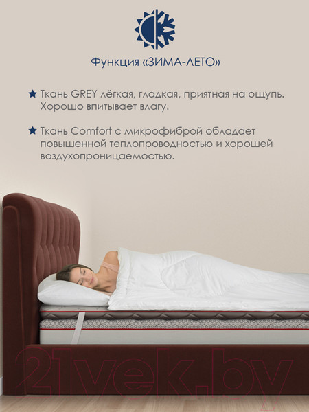 Изображение товара Наматрасник ортопедический AMI Элит 120x200