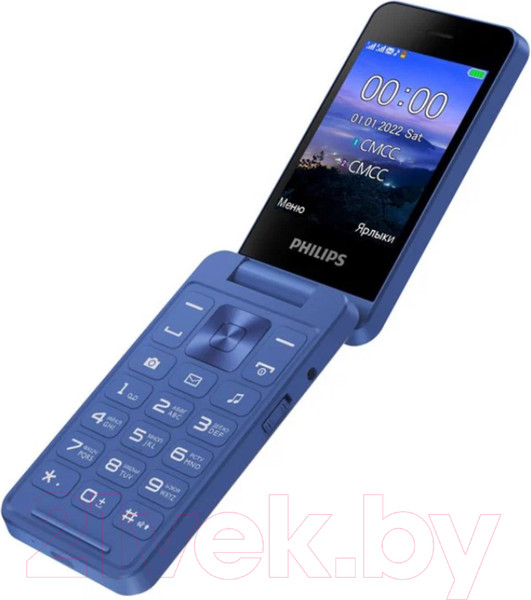 Изображение товара Мобильный телефон Philips Xenium E2602 (синий)