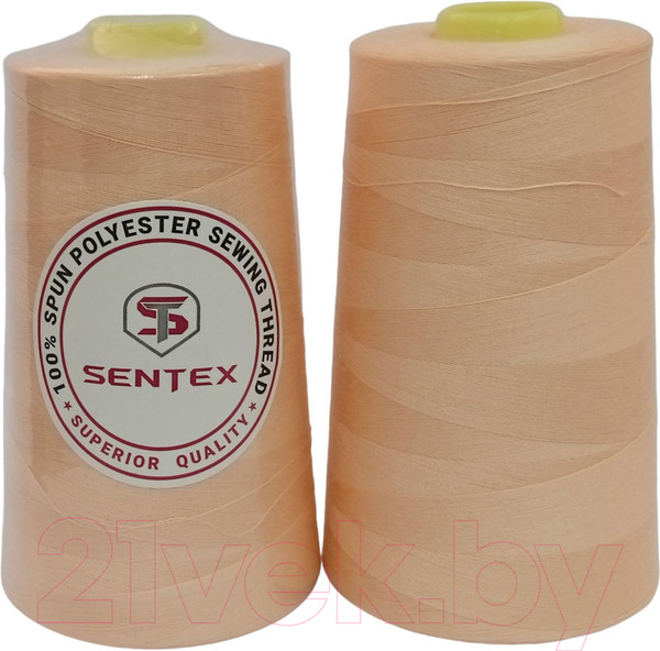 Изображение товара Набор швейных ниток Sentex 100% полиэстер 50/2 5000 ярдов 1031 (2шт)