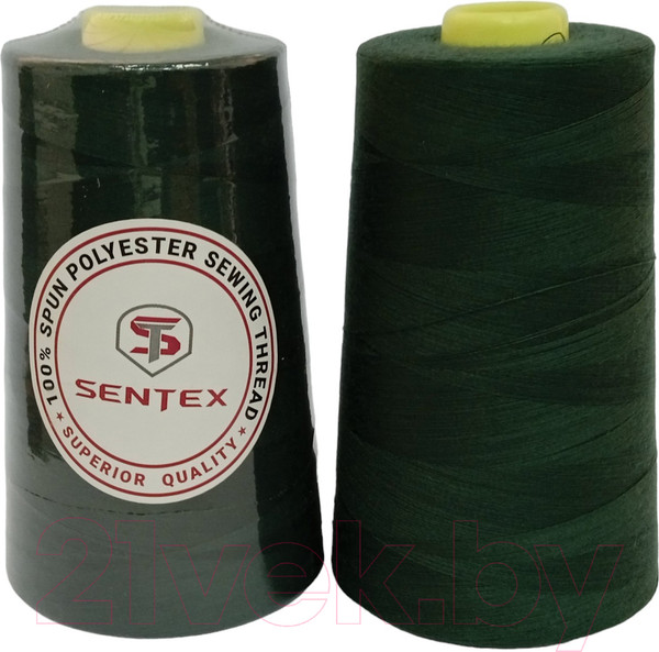 Изображение товара Набор швейных ниток Sentex 100% полиэстер 50/2 5000 ярдов 1120 (2шт)