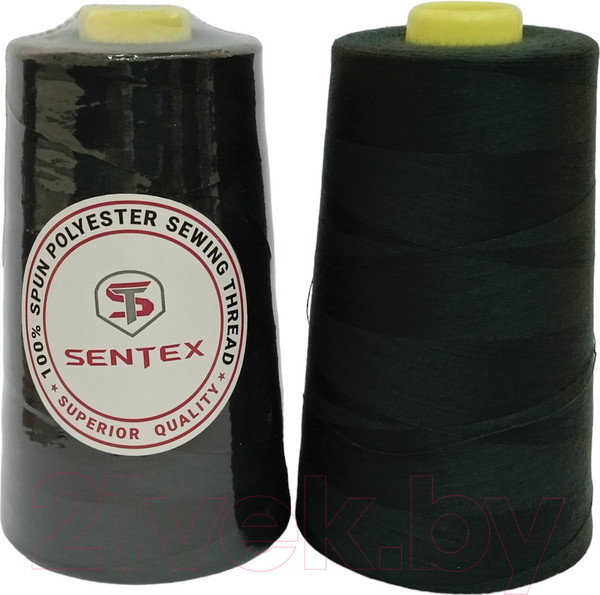 Изображение товара Набор швейных ниток Sentex 100% полиэстер 50/2 5000 ярдов 1125 (2шт)