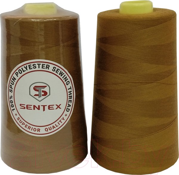 Изображение товара Набор швейных ниток Sentex 100% полиэстер 50/2 5000 ярдов 1213 (2шт)