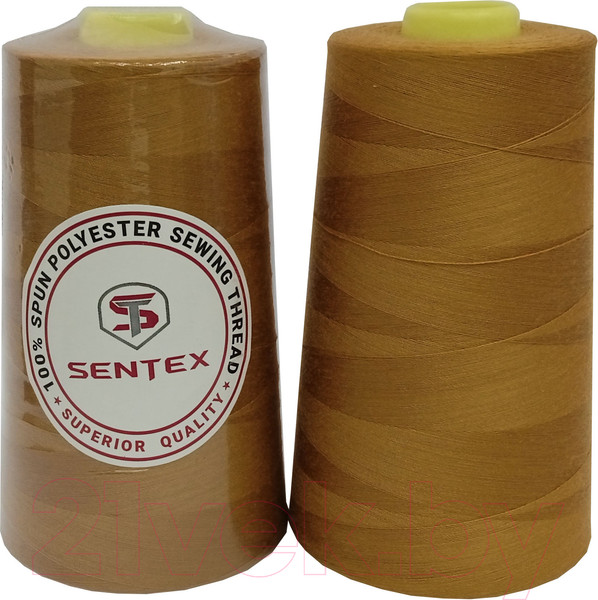 Изображение товара Набор швейных ниток Sentex 100% полиэстер 50/2 5000 ярдов 1221 (2шт)