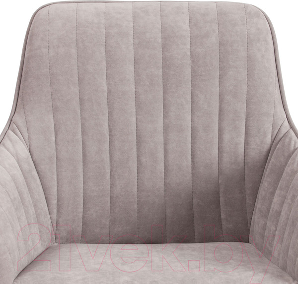 Изображение товара Кресло офисное Tetchair Dublin велюр Clermon (светло-серый 60)