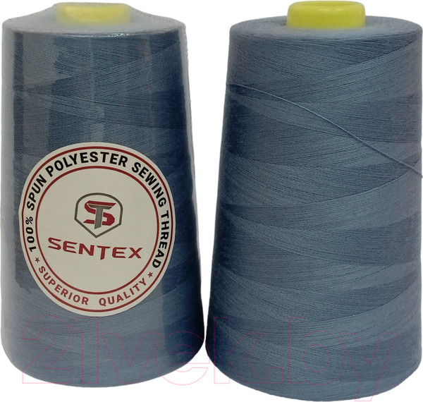 Изображение товара Набор швейных ниток Sentex 100% полиэстер 50/2 5000 ярдов 1318 (2шт)