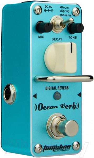 Изображение товара Педаль электрогитарная Tomsline Ocean Verb Digital Reverb / AOV-3