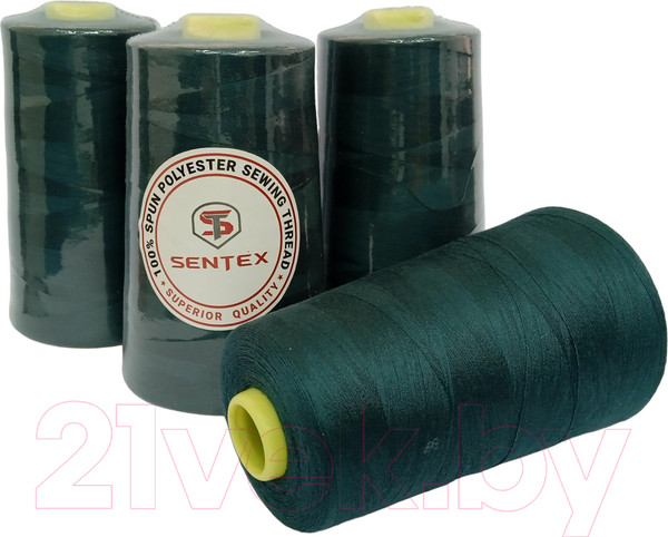 Изображение товара Набор швейных ниток Sentex 100% полиэстер 50/2 5000 ярдов 1341 (4шт)