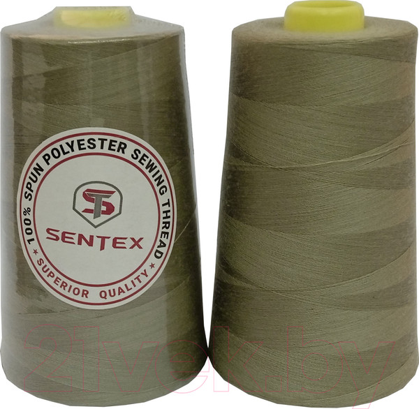 Изображение товара Набор швейных ниток Sentex 100% полиэстер 50/2 5000 ярдов 1346 (2шт)