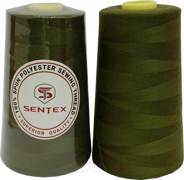 Изображение товара Набор швейных ниток Sentex 100% полиэстер 50/2 5000 ярдов 1355 (2шт)