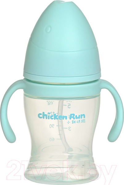 Изображение товара Бутылочка для кормления Pituso Антиколики. Широкое горло с ручками / 99000 (160мл, голубой)