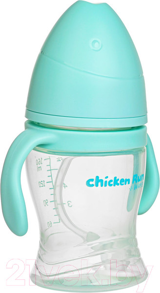Изображение товара Бутылочка для кормления Pituso Антиколики. Широкое горло с ручками / 99000 (160мл, голубой)