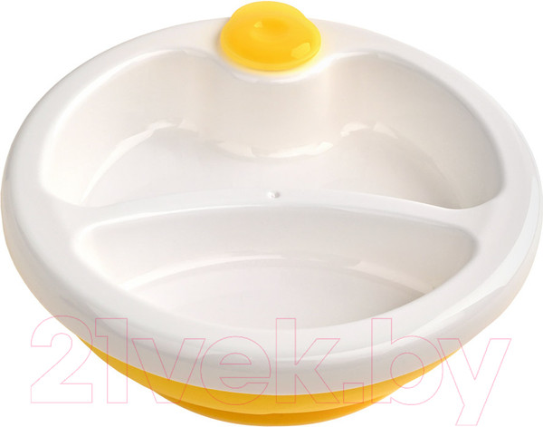 Изображение товара Тарелка для кормления Pituso На присоске. С подогревом / KD4036 (250мл)