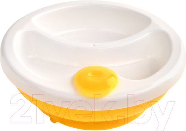 Изображение товара Тарелка для кормления Pituso На присоске. С подогревом / KD4036 (250мл)