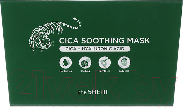 Изображение товара Набор масок для лица The Saem Cica Soothing Mask (30шт)