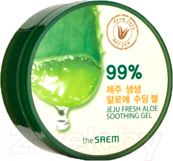 Изображение товара Гель для тела The Saem Jeju Fresh Aloe Soothing Gel 99% Универсальный увлажняющий (500мл)