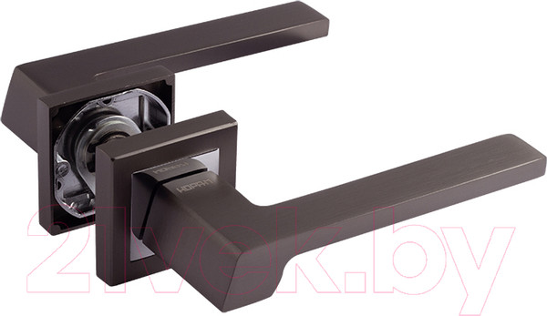 Изображение товара Ручка дверная Нора-М 111К AL (графит)