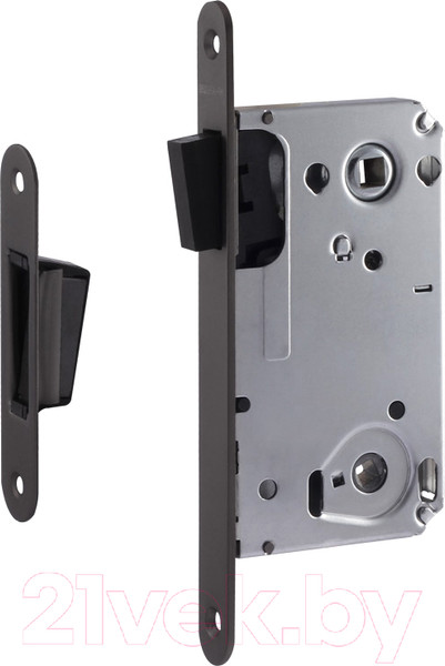 Изображение товара Корпус врезного замка Нора-М 13М-90 магнитный (графит)