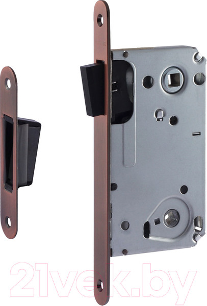 Изображение товара Корпус врезного замка Нора-М 13М-90 магнитный (старая медь)