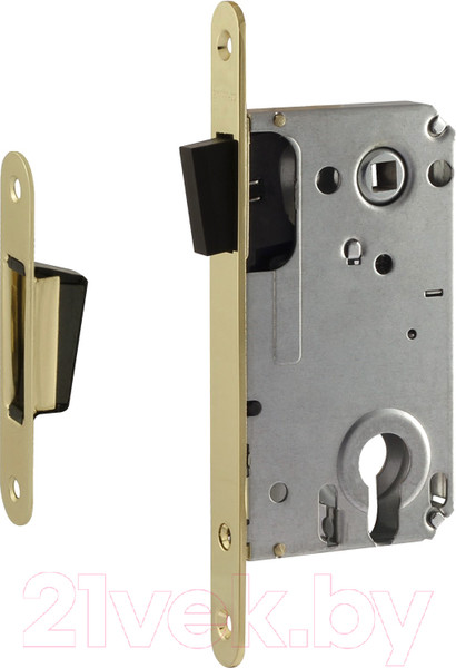 Изображение товара Корпус врезного замка Нора-М 25М-85 магнитный (золото)