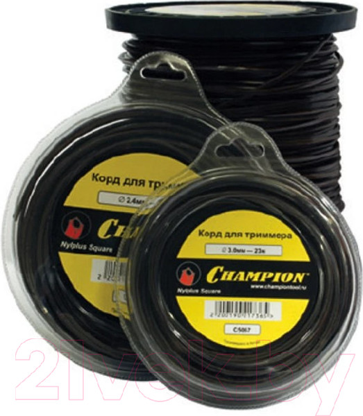 Изображение товара Леска для триммера Champion Nylplus Square / C5067