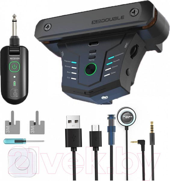 Изображение товара Звукосниматель гитарный X2 Double G0 Pro