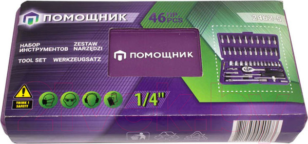 Изображение товара Универсальный набор инструментов Помощник 2462-5