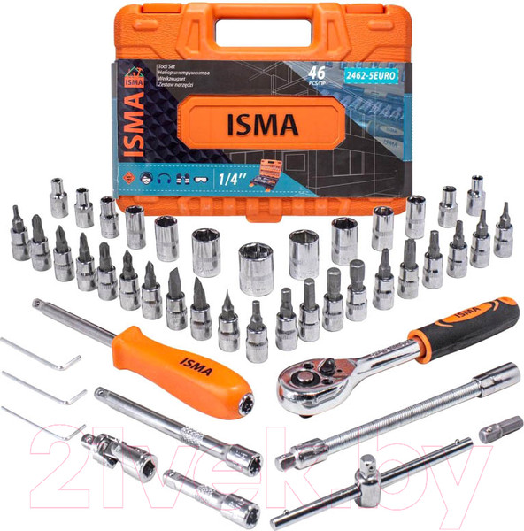 Изображение товара Универсальный набор инструментов ISMA 2462-5 Euro