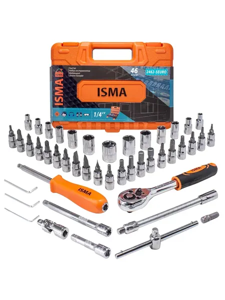 Изображение товара Универсальный набор инструментов ISMA 2462-5 Euro
