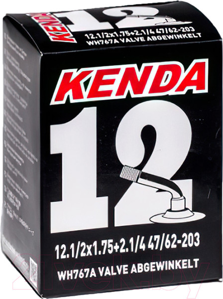 Изображение товара Камера для велосипеда Kenda 12 1/2x1.75-2.10 / 516803