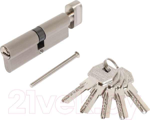 Изображение товара Цилиндровый механизм замка Стандарт Max 90 (45х45В) SN перф. ключ/вертушка (5 ключей)