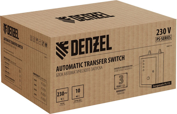 Изображение товара Блок автоматики для генератора Denzel Energomatic PS-115 / 946714