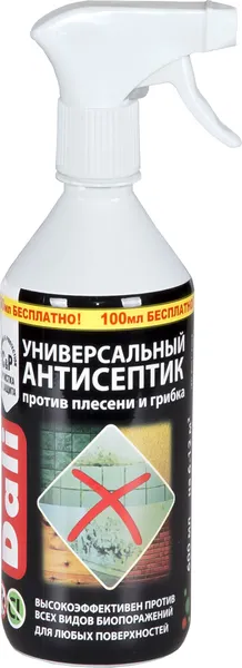 Изображение товара Антисептик для древесины DALI Универсальный против плесени и грибка (600мл)