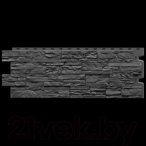 Изображение товара Фасадная панель Docke Алтай / PFAL-1086 (графит)