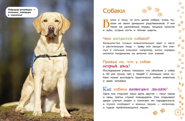 Изображение товара Энциклопедия Эксмо Животные. Большая детская энциклопедия, твердая обложка