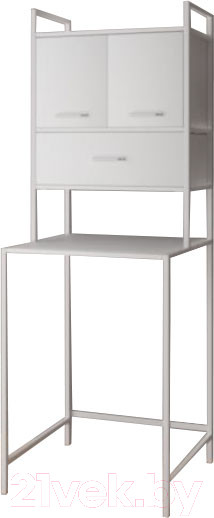 Изображение товара Стеллаж Style Line Stella 60/2П/Я/Ш (2 полки, ящик, шкаф)