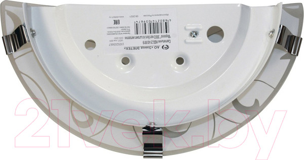 Изображение товара Бра Элетех Морокко 300/2 НББ 21-60 М19 / 1005205667 (матовый белый/металлик)