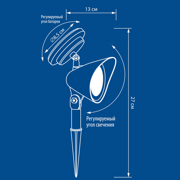 Изображение товара Светильник уличный Uniel USL-C-691/PT270 Flash / UL-00001688