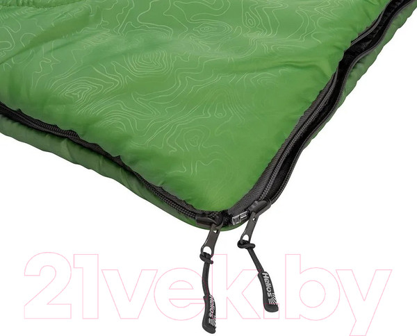 Изображение товара Спальный мешок Helios Toro Wide 200L 220x90 / T-HS-SB-TW-200L (салатовый)