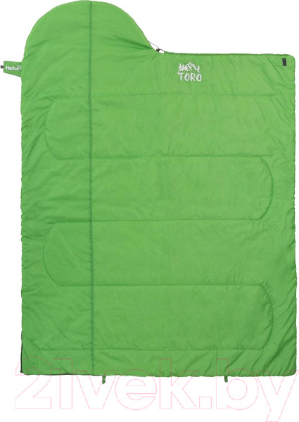 Изображение товара Спальный мешок Helios Toro Wide 200L 220x90 / T-HS-SB-TW-200L (салатовый)