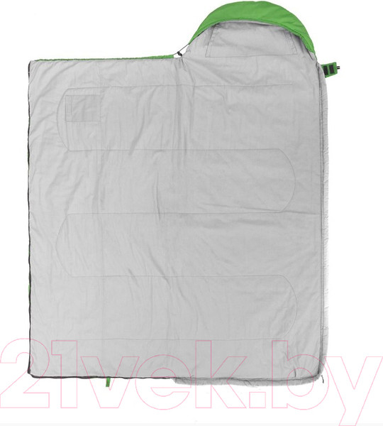Изображение товара Спальный мешок Helios Toro Wide 200L 220x90 / T-HS-SB-TW-200L (салатовый)