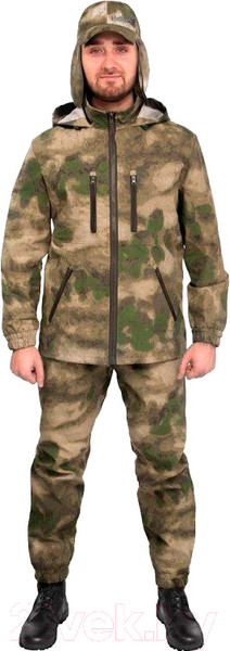 Изображение товара Костюм для охоты и рыбалки Helios Атом (р-р 44-46/170-176, мох)