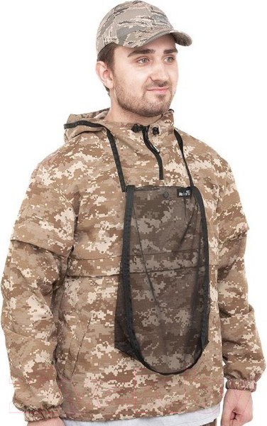 Изображение товара Костюм для охоты и рыбалки Helios Стоп-клещ (р-р 60-62/182, бежевый пиксель)