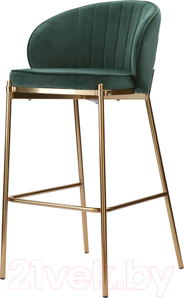 Изображение товара Стул барный Bergenson Bjorn Coral / BEBA-CO10888 (темно-зеленый)