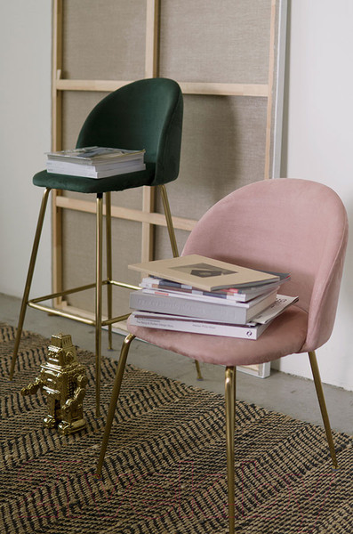 Изображение товара Стул барный Bergenson Bjorn Coral / BEBA-CO10888 (темно-зеленый)