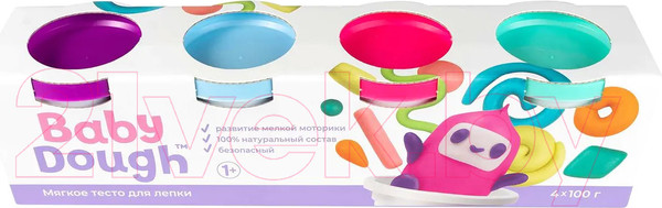 Изображение товара Набор для лепки Baby Dough BD016 (4цв)