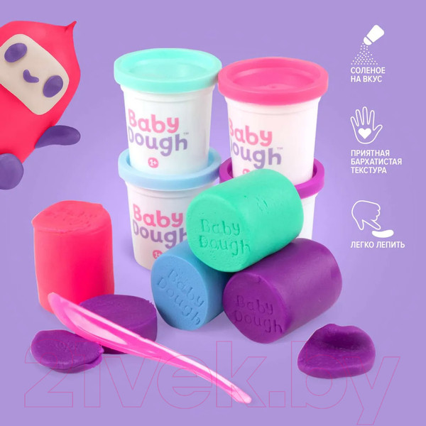 Изображение товара Набор для лепки Baby Dough BD016 (4цв)