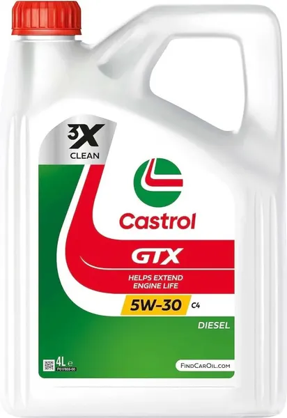 Изображение товара Моторное масло Castrol GTX 5W30 C4 (4л)