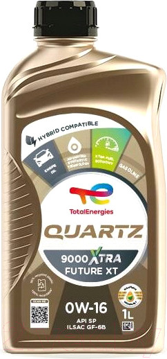 Изображение товара Моторное масло Total Quartz 9000 Xtra Future XT 0W16 (1л)