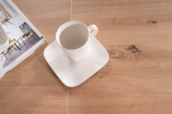 Изображение товара Обеденный стол Signal Presto 140-218x80 (дуб артизан/черный)